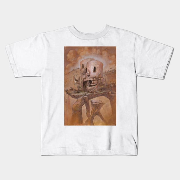 The Definite Holdout Kids T-Shirt by ethanharrisart